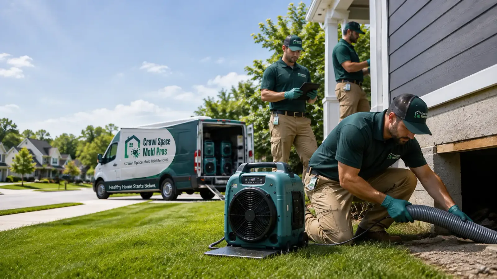 Crawl Space Mold Removal in Waterville, MN